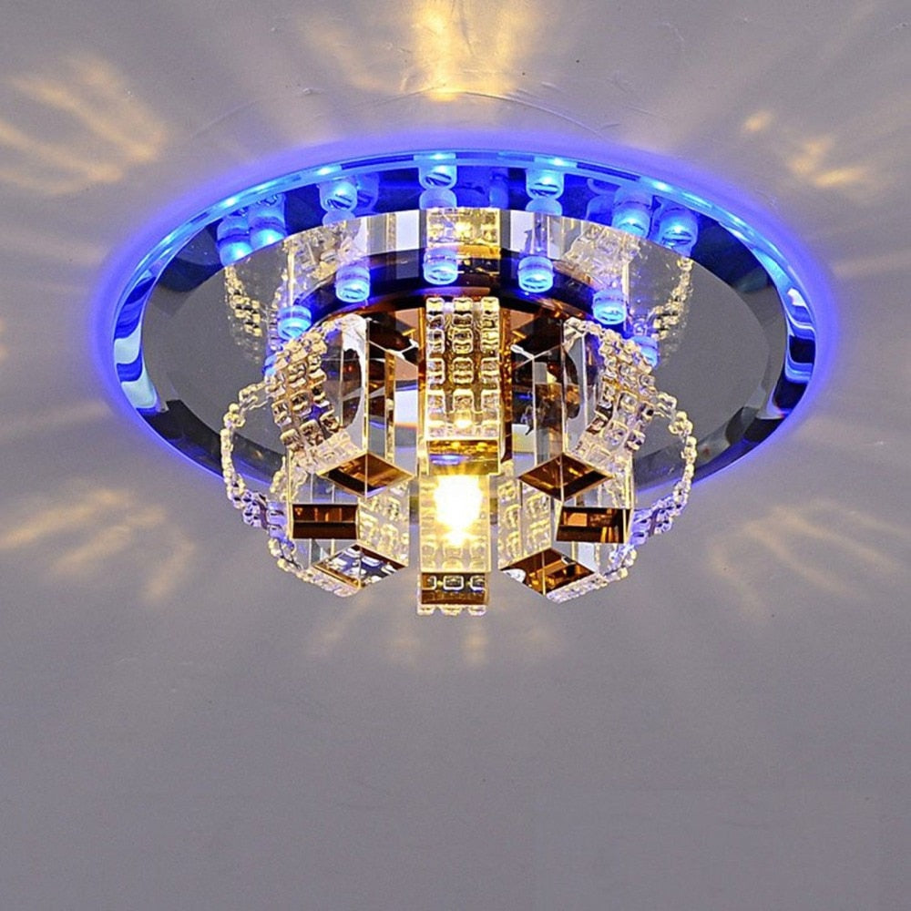 Modern Crystal Led Ceiling Lamp Light Fixture Lighting Lights For Bedroom Aisle Corridor Kitchen