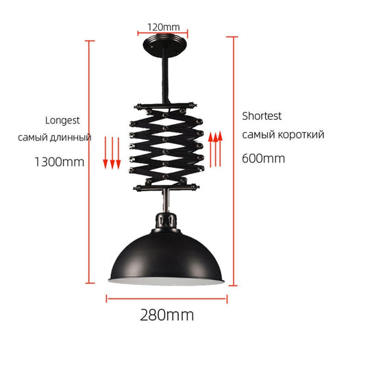 Retro Loft Pendant Lamp Bar Kitchen Office Study Dining Room Headlight Club Cafe Restaurant Pub