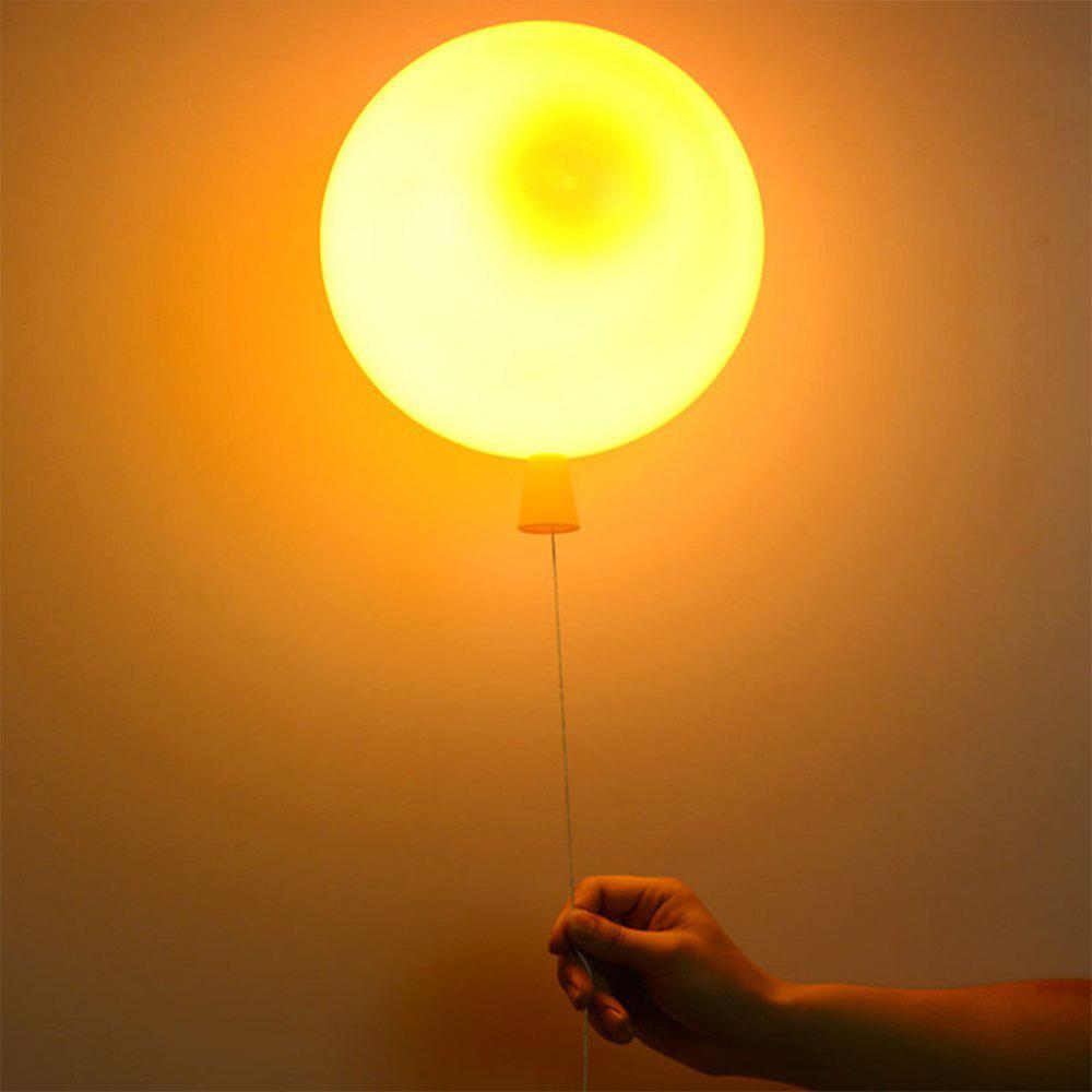 Balloon Wall Lamps Children Light Pull Switch Lighting For Baby Room Bedroom Bedside Corridor