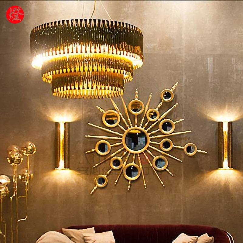 Stellar Elegance: Modern Luxury Led Ceiling Lights For Living Rooms Chandelier