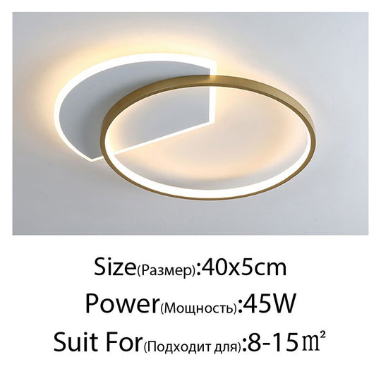 Modern Led Chandeliers Lighting Fixtures Indoor Ceiling Lamp For Living Room Bedroom Dining Kitchen
