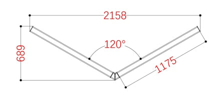 High Lumen Work Lamp Arrow Shape Indicator Light For The Showroom And Commercial Uses Ceiling