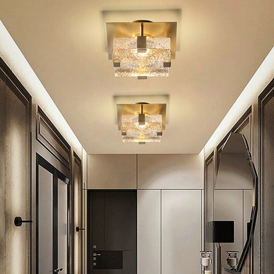 Nordic Modern Led Ceiling Lamp For Living Room Bedroom Corridor Personality Creative Marble All -