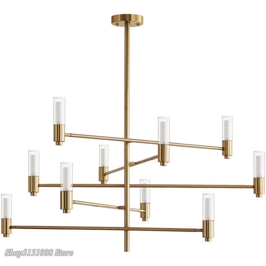 Meteor Chandeliers Lights Post Modern Luxury Living Room Bedroom Hanging Lamp Nordic Villa Adjust