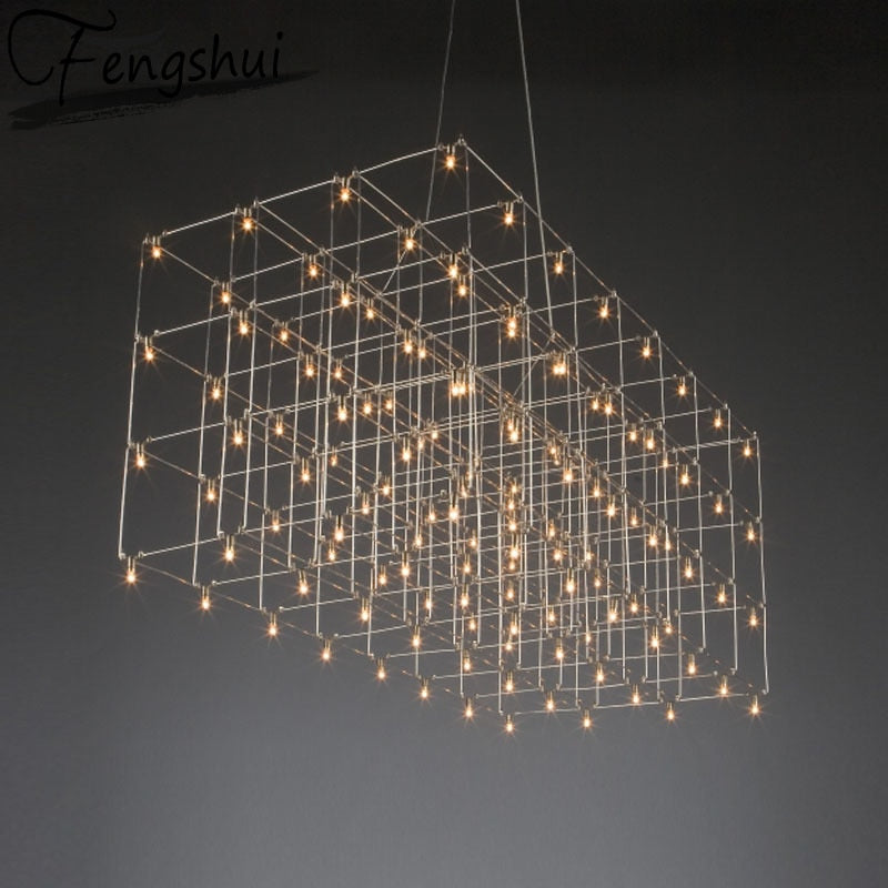 Nordic Golden Luxury Chandelier - Large Lighting Fixture For Hotels Supermarkets And Restaurants