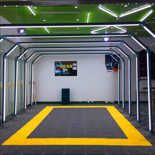 Auto Spa Gantry Lighting: Enhancing Car Wash Stations &amp; Decorative Light Tunnels Ceiling