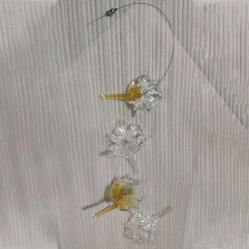 Murano Glass Maple Leaf Chandelier Lamps Art High Ceiling Light Large Lobby Hotel Restaurant