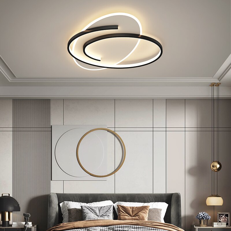 New Nordic Geometric Art Chandeliers Simple Modern Creative Personality Ceiling Decoration Lamps