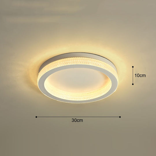 Modern Luxury Black Gold Round Chandelier Crystal Ceiling Lamp Led For Living Room Bedroom Home