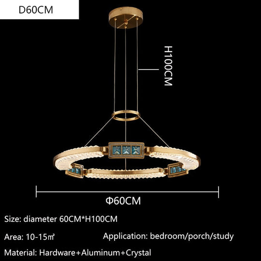 Brilliance Elysian: New K9 Crystal Led Chandelier - Nordic Modern Ceiling Fixture Suitable For