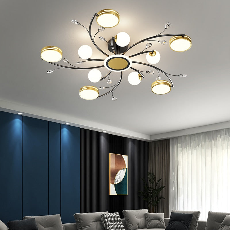 Metro - Modern Decorative Flush Mount Dining Table Living Room Bedroom Home Decoration Interior