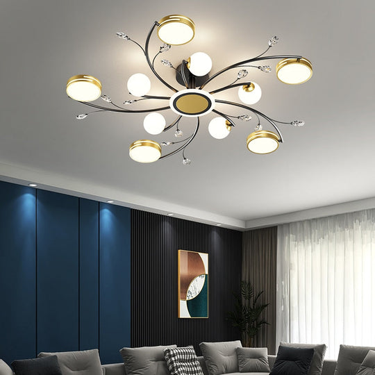 Metro - Modern Decorative Flush Mount Dining Table Living Room Bedroom Home Decoration Interior