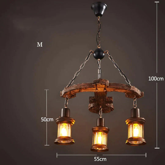 The Coffee Restaurant Bar Has A Retro Idea Of American Chandeliers M Pendant