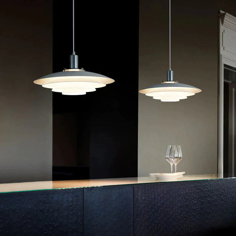 Restaurant Chandelier Designer Ph Nordic Modern Minimalist Light In The Bedroom Bar Study Lamp Ufo