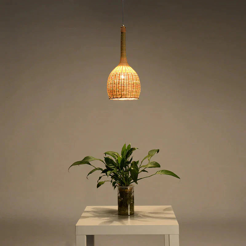 Bar Chandelier Homestay Personality Creative Hotel Restaurant Bamboo Lamps Pendant