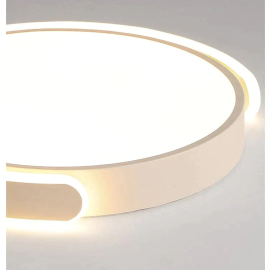 Bedroom Ceiling Lamp Warm Romantic Round Room Master Second Simple Modern Study Lamps