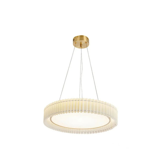 Simple Modern Bedroom Lamp Art Design Sense Circular Chandelier Pendant