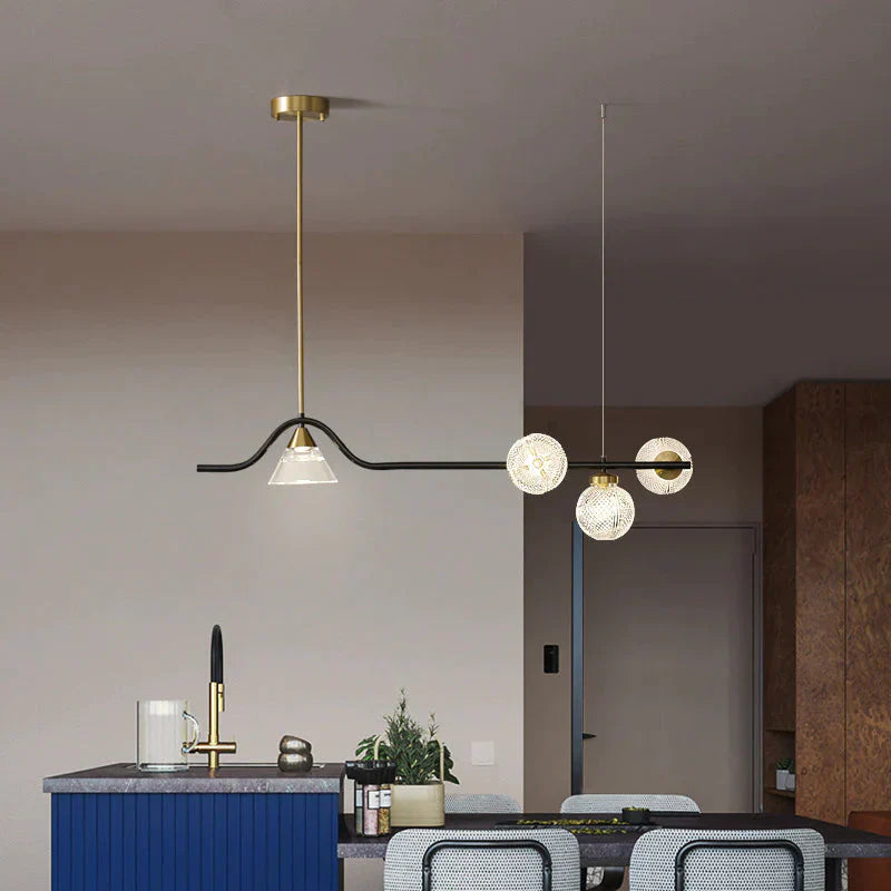 Nordic Restaurant Chandelier Simple Modern Atmosphere Bar Post - Modern Warm Luxury Online