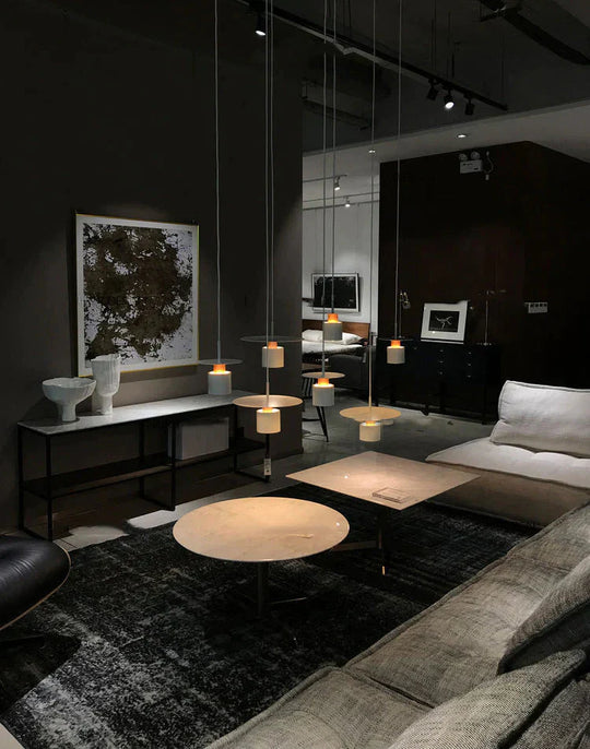 Chandelier Restaurant Lamp Nordic Simple Modern Metal Creative Bar Bedroom Bedside Small Pendant