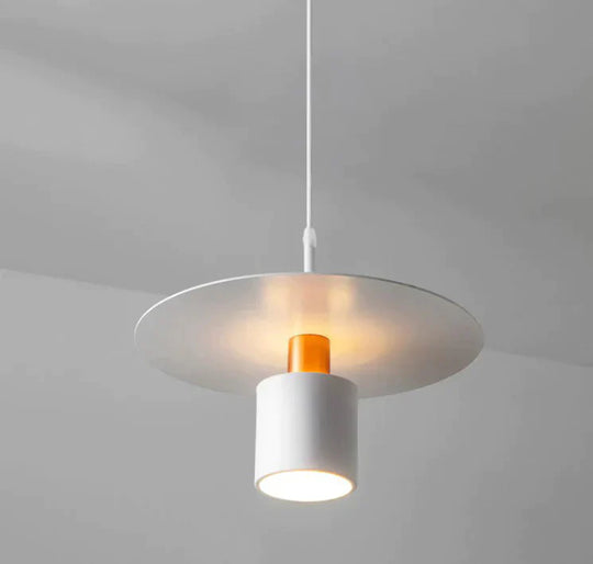 Chandelier Restaurant Lamp Nordic Simple Modern Metal Creative Bar Bedroom Bedside Small White /