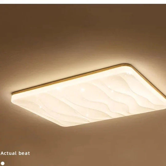 Simple Modern Living Room Stars Ceiling Lamps Solid Wood Bedroom
