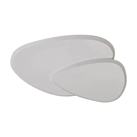 Minimalist Master Bedroom Lamp Nordic Room Modern Simple Creative Triangular Pebble Ceiling