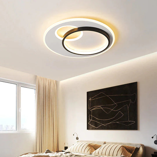 New Modern Minimalist Atmosphere Super Ceiling Lamp For Bedroom Nordic Creative Art Living Room