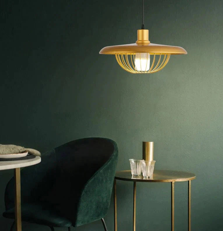 Creative Wood - Colored Flying Saucer Chandeliers Pendant
