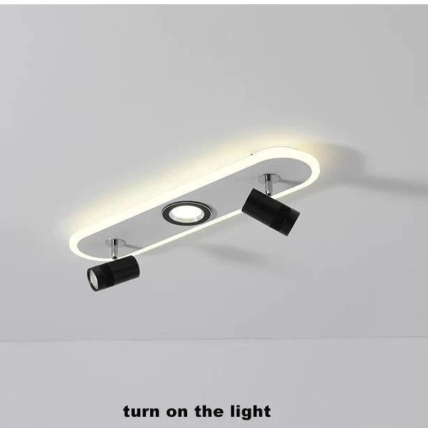 Creative Spotlight Led Ceiling Lamp Living Room Cloakroom Nordic Minimalist Strip