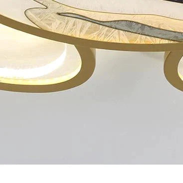 Ceiling Lamp Living Room Modern Simple Atmosphere Light Luxury Enamel Color Master Bedroom Full