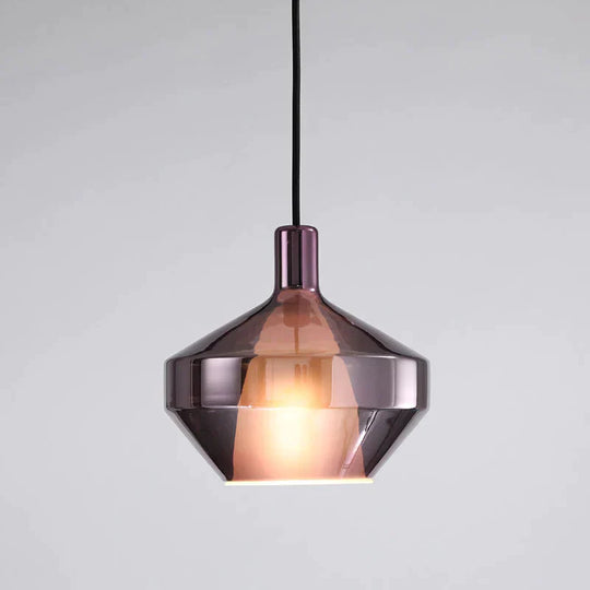 Creative Stained Glass Chandelier Nordic Single - Headed Pendant