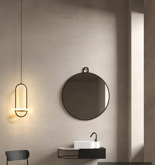 Bedside Chandelier Modern Simple Long - Line Atmosphere Lamp Pendant