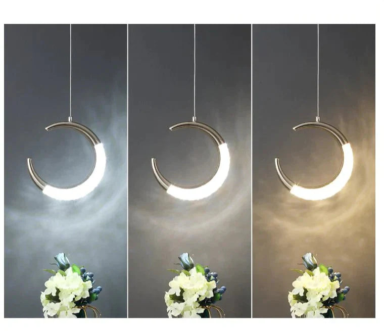 Bedside Chandelier Bedroom Warm Long - Line Single - Headed Small Pendant