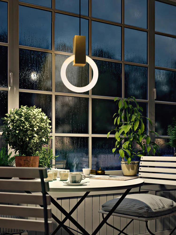 Creative Minimalist Restaurant Bedroom Bedside Bar Small Chandelier Nordic Stairway Designer Lamps