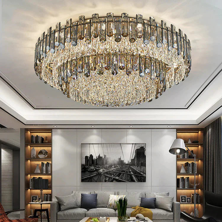 Ceiling Lamp Round Crystal Modern New Luxury Lamps