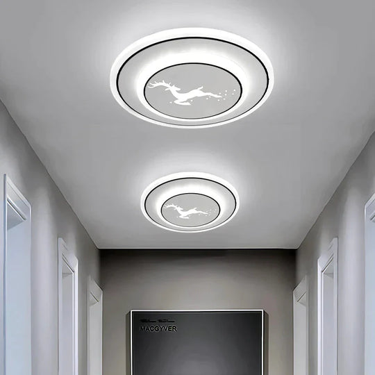 Corridor Lamps Simple Modern Porch Entrance Led Creative Ceiling Balcony