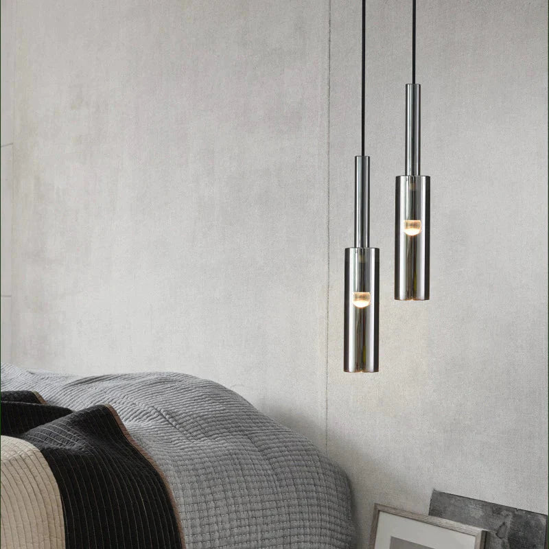 Bedside Chandelier Simple Living Room Tv Background Wall Long Bedroom Pendant