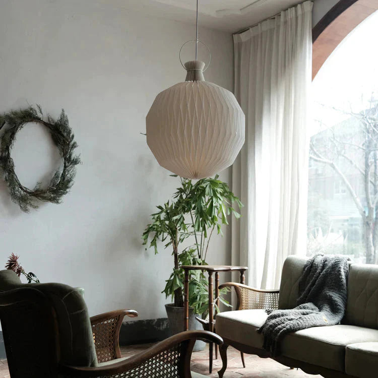 Pineapple Chandelier Origami American Country Retro Pendant
