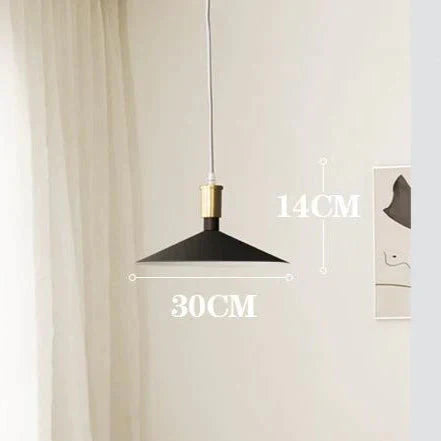 Nordic Modern Minimalist New Chandelier Ed Lamp Single Dining Room Round Bar Table Black / Small