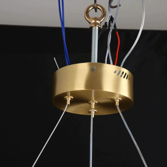 All - Copper Creative Lamps Simple Chandelier Luxury Modern Restaurant Nordic Style Minimalist