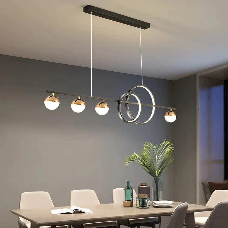 Dining Room Chandelier Minimalist Luxury Long Table Bar Lamps Pendant