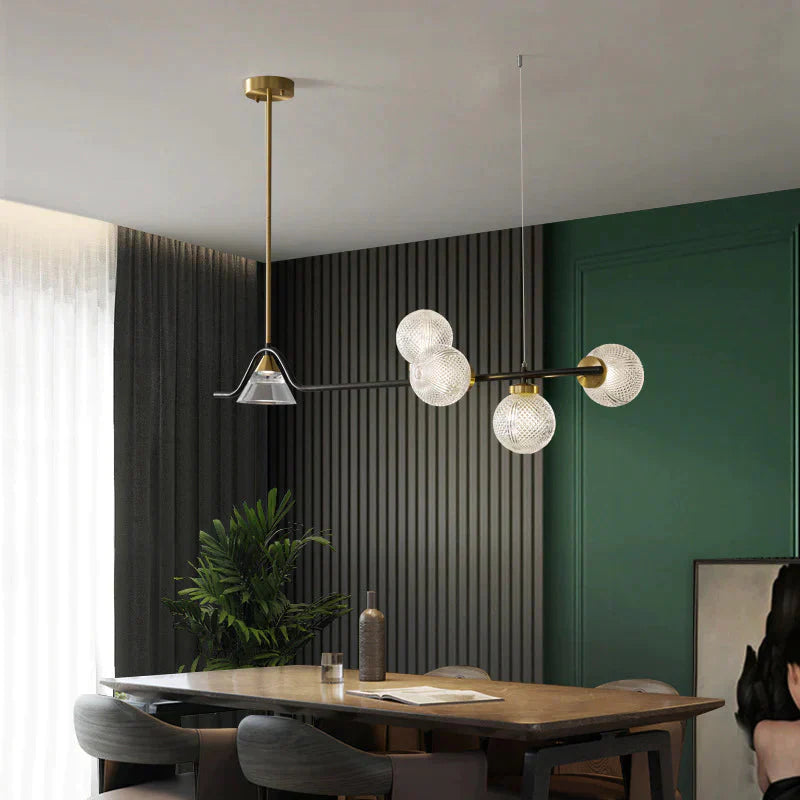 Nordic Restaurant Chandelier Simple Modern Atmosphere Bar Post - Modern Warm Luxury Online