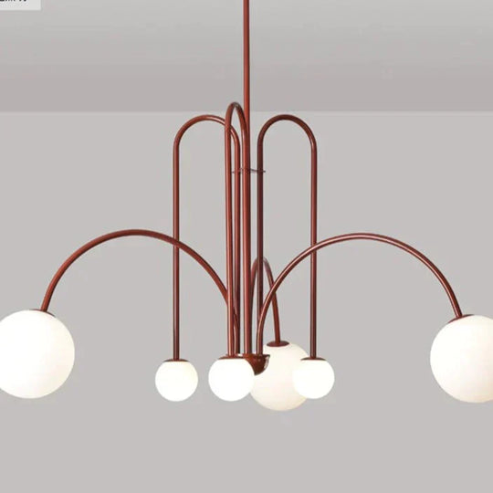 Chandelier Living Room Lamp Simple Modern Atmosphere Bedroom Light Luxury Style Restaurant Creative