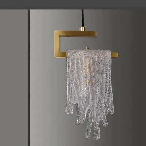 Modern Light Luxury All Copper Small Chandelier Nordic Creative Bedroom Bedside Corridor Aisle