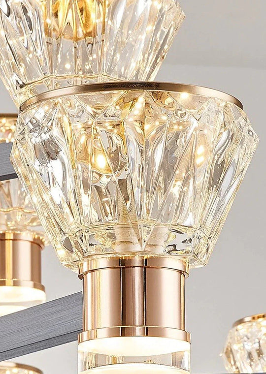 Modern Luxury Crystal Chandelier New Nordic Online Celebrity Creative Personality Pendant