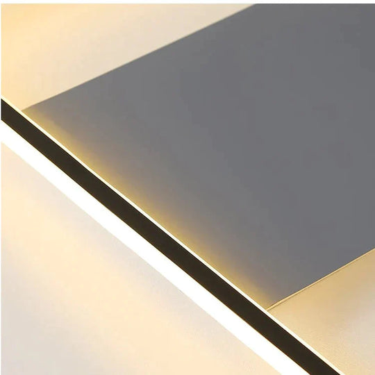 Ultra - Thin Square Ceiling Lamp For Living Room Master Bedroom
