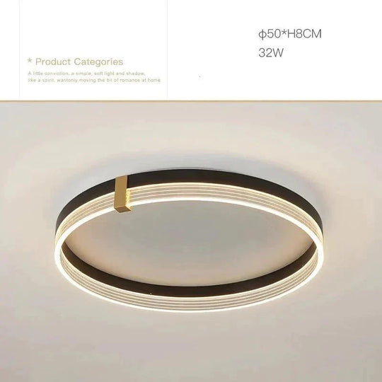 Simple Modern Light In The Bedroom Nordic Luxury Small Living Room Lamp Creative Led Ceiling
