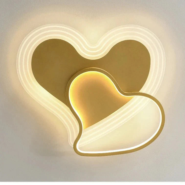 Simple Modern Warm And Romantic Bedroom Nordic Creative Personality Feather Loving Room Ceiling Lamp