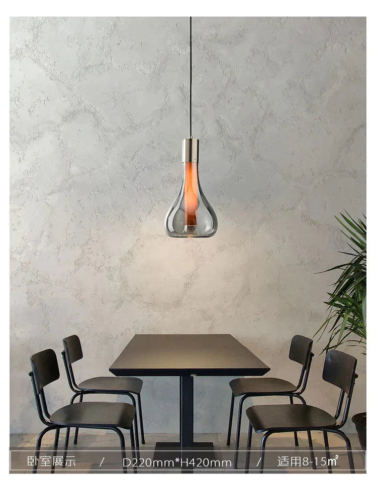 Restaurant Chandelier Designer Simple Creative Bar Luxury Bedside Decorative Pendant