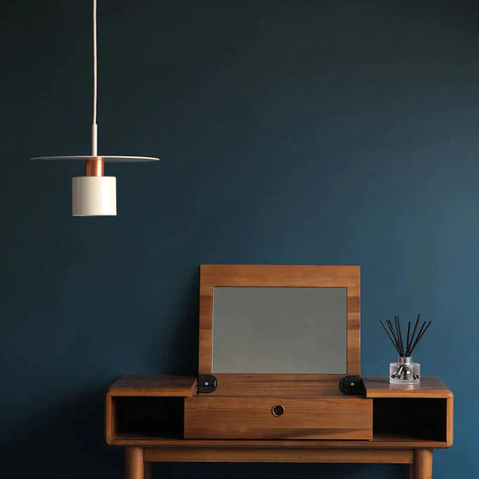 Chandelier Restaurant Lamp Nordic Simple Modern Metal Creative Bar Bedroom Bedside Small White / No